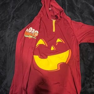 Burgundy workout pull over